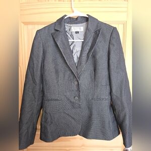 Womens Gray Tahari Blazer Size 4P